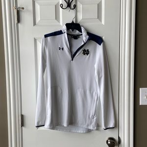 Under Armour Notre Dame 1/4” zip